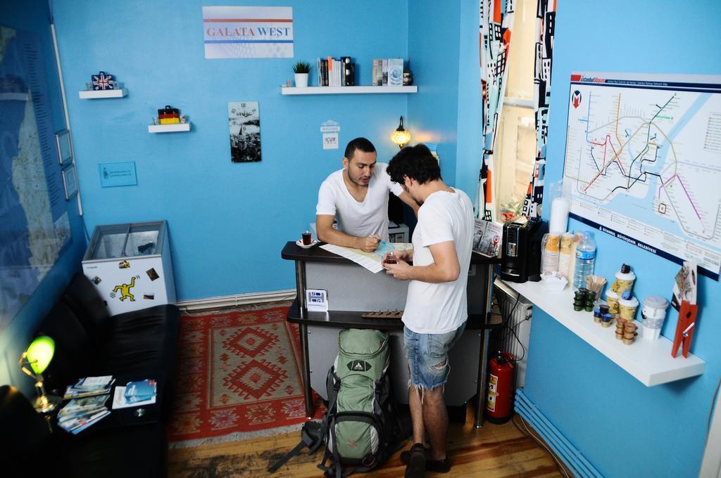 Galata West Hostel İstanbul Dış mekan fotoğraf
